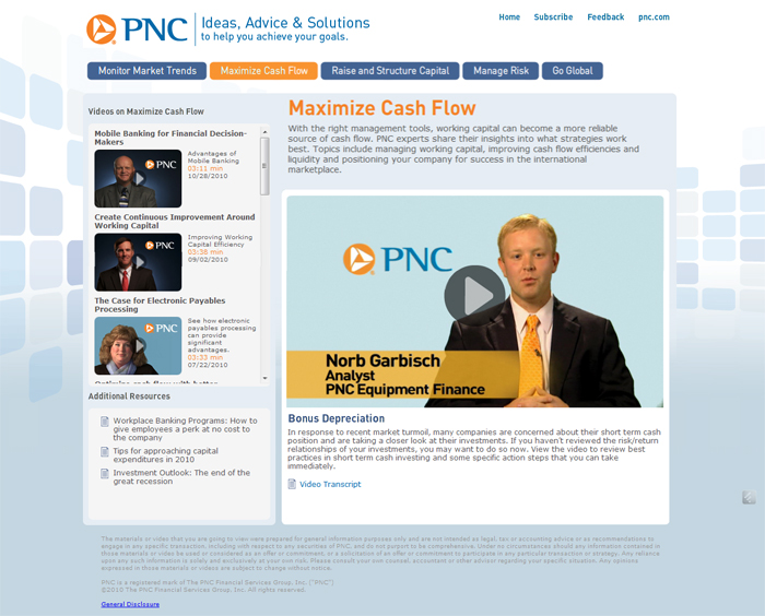 PNC Ideas – Leasing